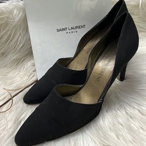 Yves Saint Laurent Black Heels